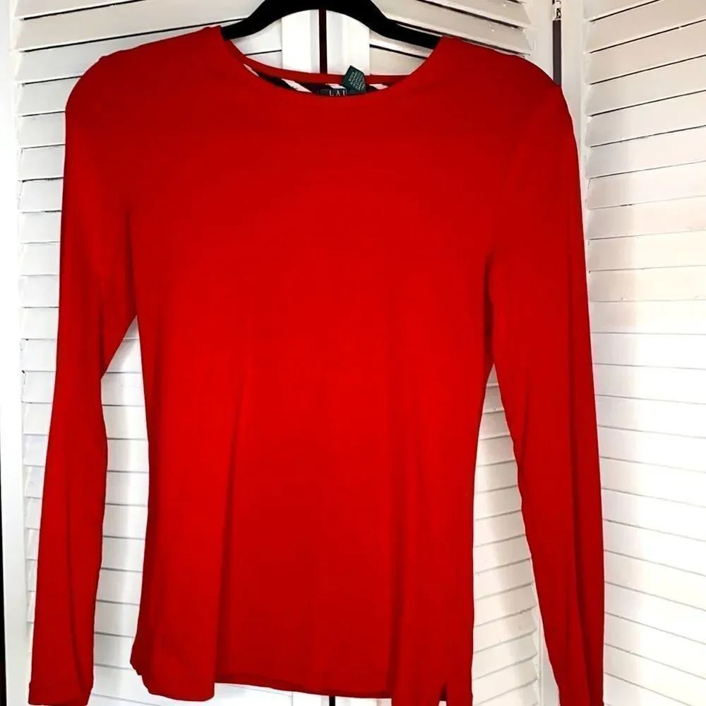 Ralph Lauren Red Top